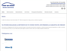 Tablet Screenshot of motorsanantonio.com